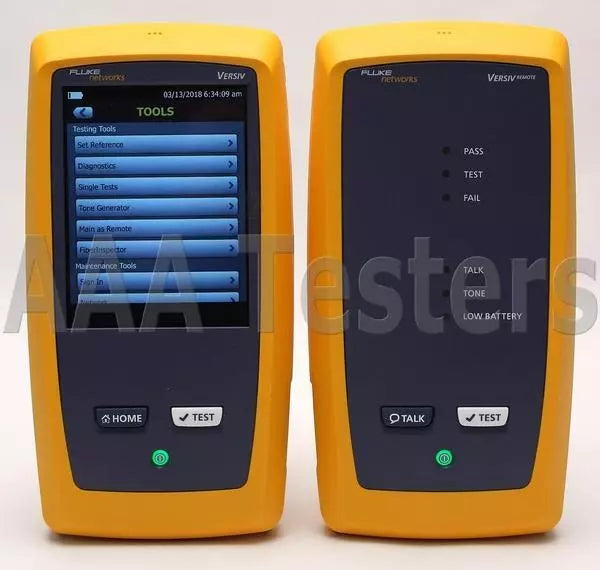 Fluke Networks DSX-8000 OFP-QUAD Cat8 Cable Certifier Quad OTDR OptiFiber Pro