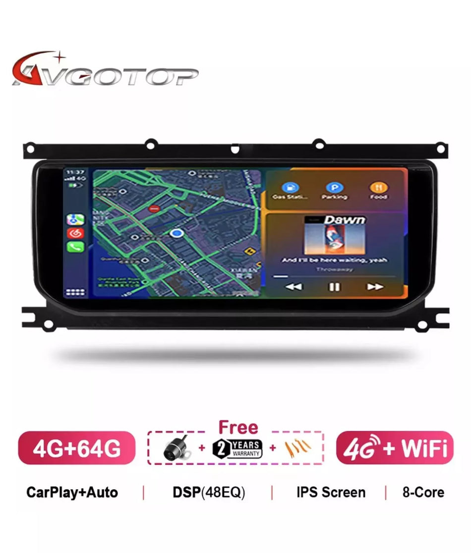 Android 13 Car Radio Stereo for Range Rover Vogue 2013-2020 with Navigation and Carplay