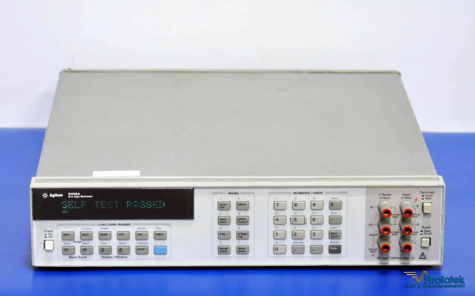 Agilent 3458A 8.5 Digit Multimeter with 1000V AC RMS Option Calibrated Keysight