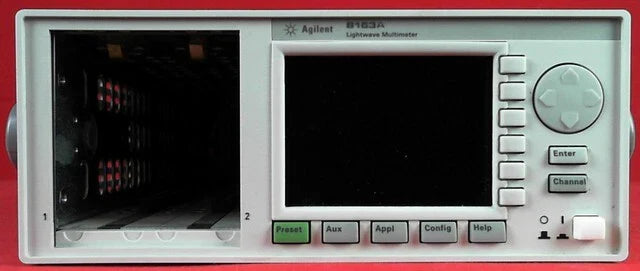 HP / Agilent 8163A Lightwave Measurement Mainframe