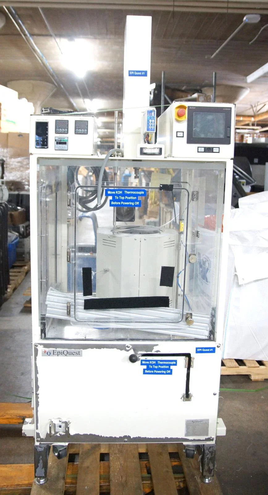 EQ EpiQuest ETC 6001F KOH Etching System SiC wafer / GaN wafer