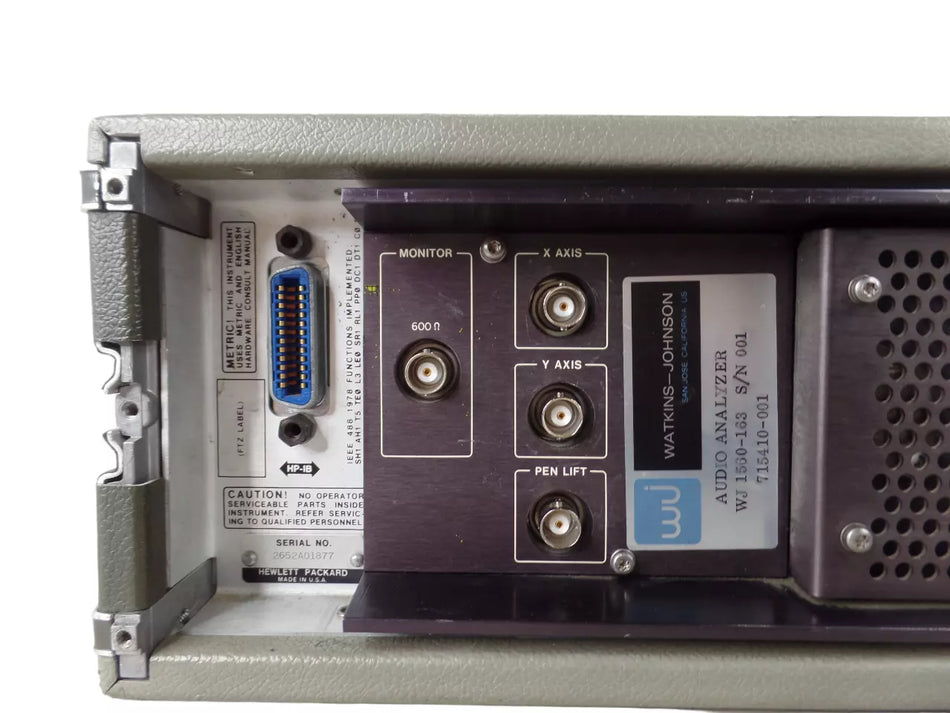 HP 8903B Audio Analyzer - High-Quality Testing Equipment