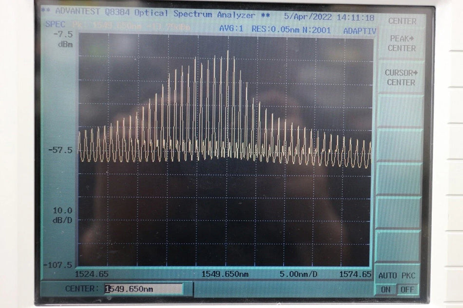 ADVANTEST Q8221 Q81211 Q81212 1310, 1550nm LD Source Optical Multimeter