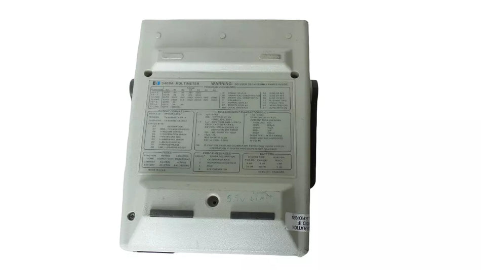 HP 3468A Multimeter - Precision Digital Multimeter