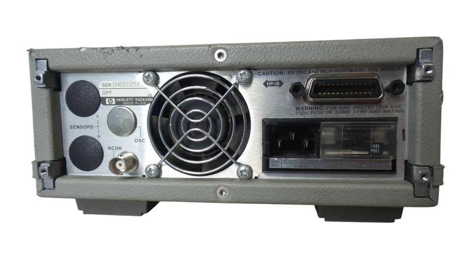 HP 438A  POWER METER - Free shipping