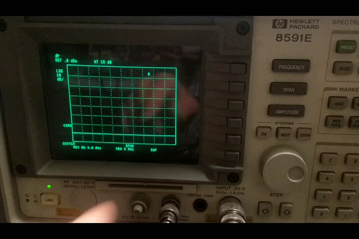 HP HP8591E Spectrum Analyzer Self-Cal Pass