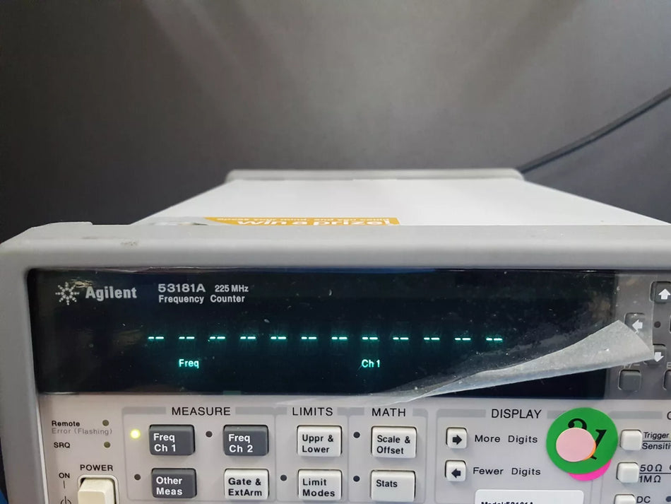 Agilent 53181A 225 MHz Frequency Counter (3579)