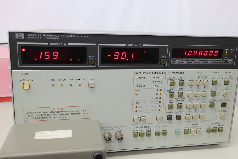 HP 4192A LF Impedance Analyzer