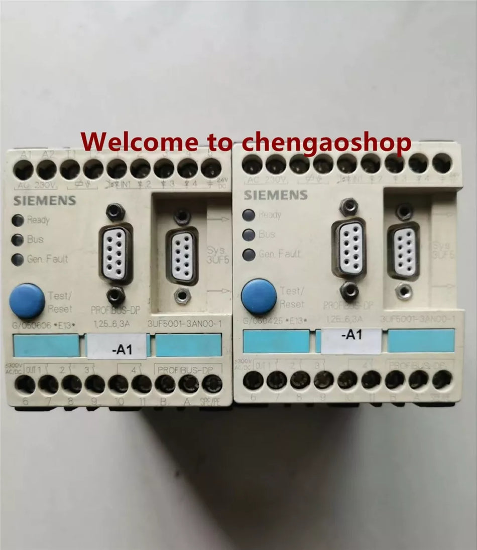 1PCS Used for 3UF5001-3AN00-1 Motor protector by #T3117 YS