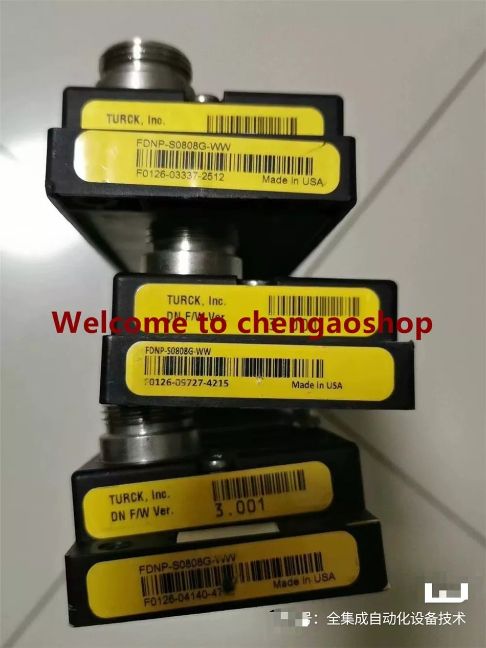 1PCS USED TURCK FDNP-S0808G-WW MODULE #T4259 YS
