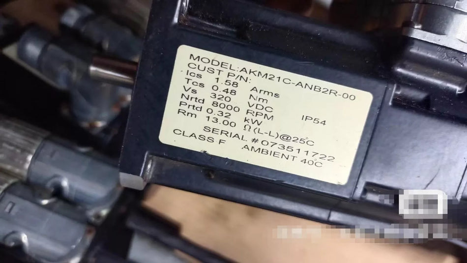 1pc USED AKM21C-ANB2R-00 Servo Motor TESTED #V8AF CH