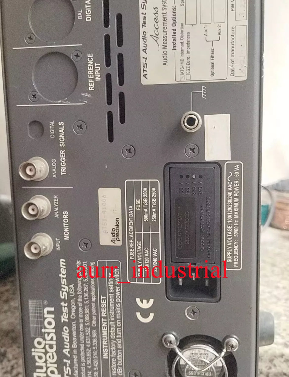 1 second-hand AP ATS-1 audio analyzer FedEx or DHL