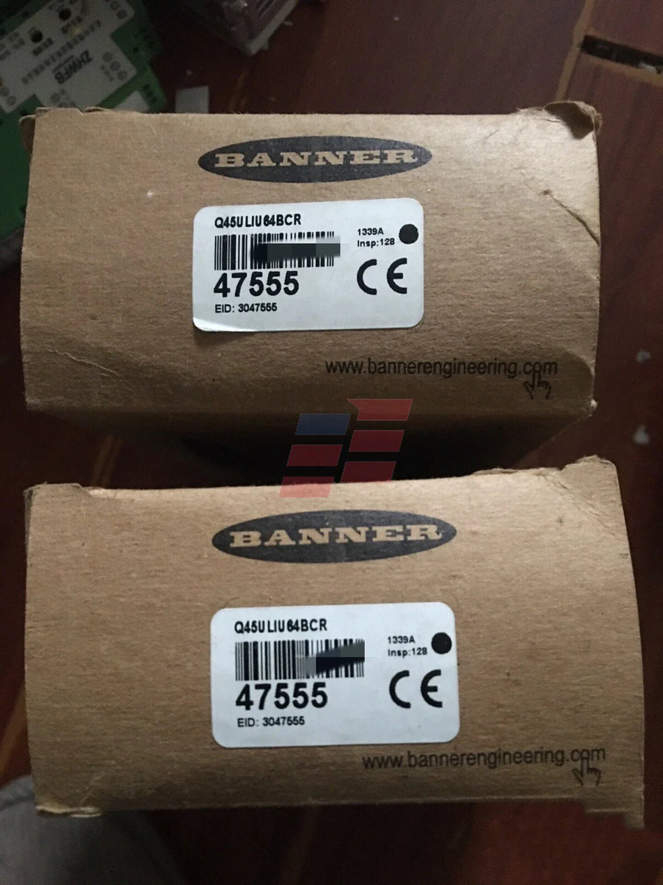 Brand New BANNER Q45ULIU64ACRQ6 Ultrasonic Sensor