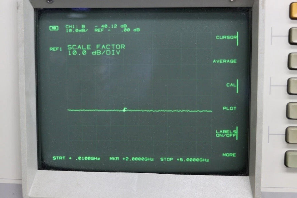 HP 8496A /002 DC-4GHz 110dB Attenuator