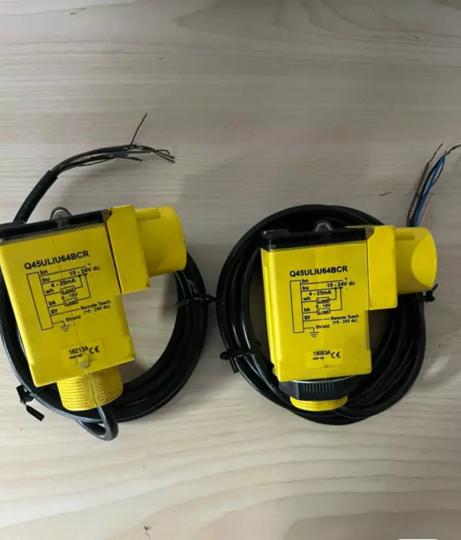 1 PC USED GOOD Ultrasonic Sensor Q45ULIU64BCR TESTED#B2127 CL