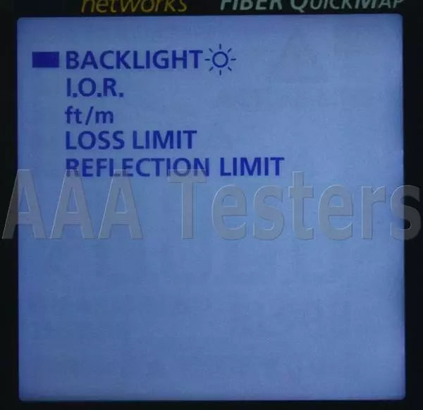 Fluke Networks Fiber QuickMap MM Fiber Optic Troubleshooter Quick Map FQM-MAIN
