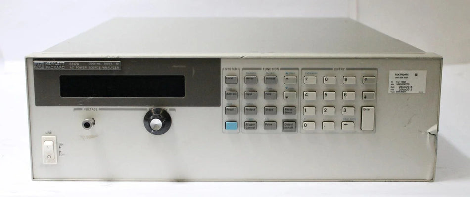 Agilent HP 6812A AC Power Source / Analyzer 300V 750VA For Parts