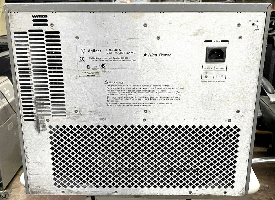 HP/Agilent E3238S / E8403A VXI Mainframe w E9821A / E8491B / E9051A / E1439D