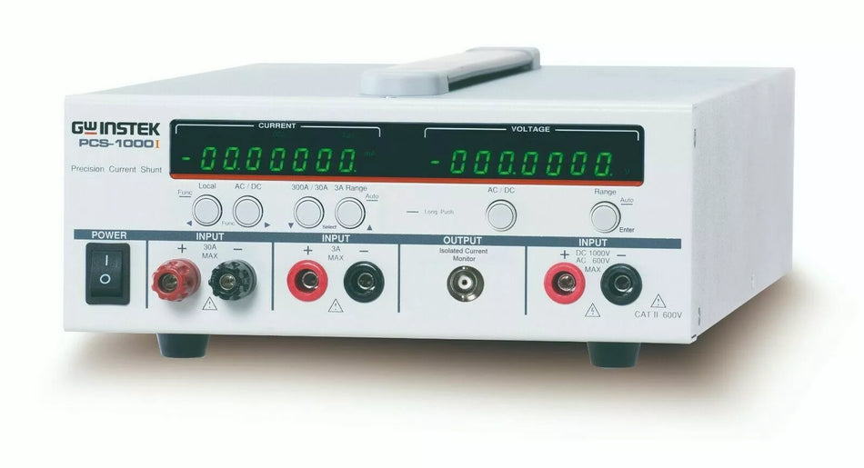 GW Instek PCS-1000i High Precision Current AC/DC Shunt Meter Calibrator 6.5 Dig