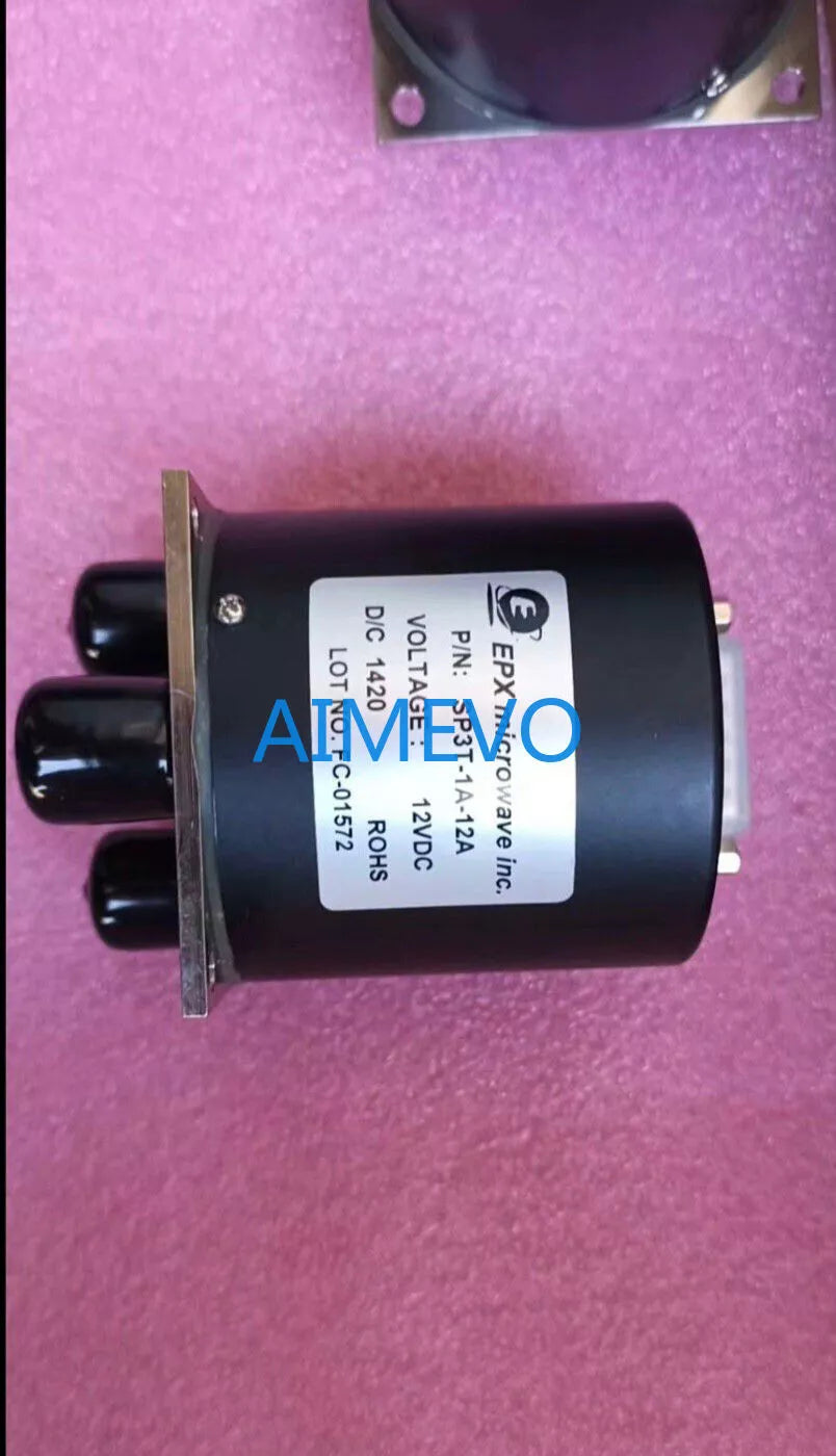 1PC EPX RF coaxial switch SP3T-1A-12A DC-12GHz 12V 800W N type