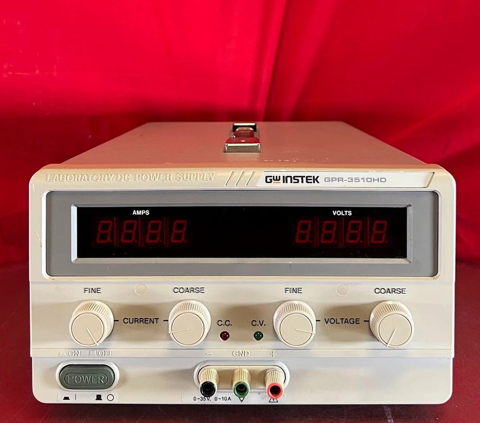 Instek/GW GPR-3510HD 0-35V 10A Single Output Linear DC Power Supply