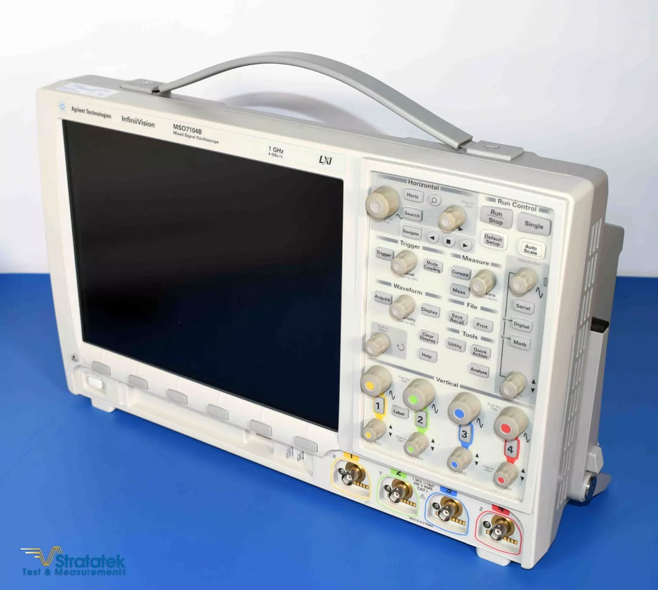 Agilent Keysight MSO7104B Mixed Signal Oscilloscope 1.5 GHz 6.25 GS/s Calibrated
