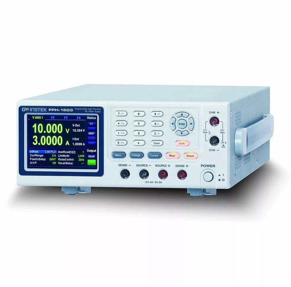 GW Instek PPH-1503 Dual Range DC Power Supply 9V 5A 45W