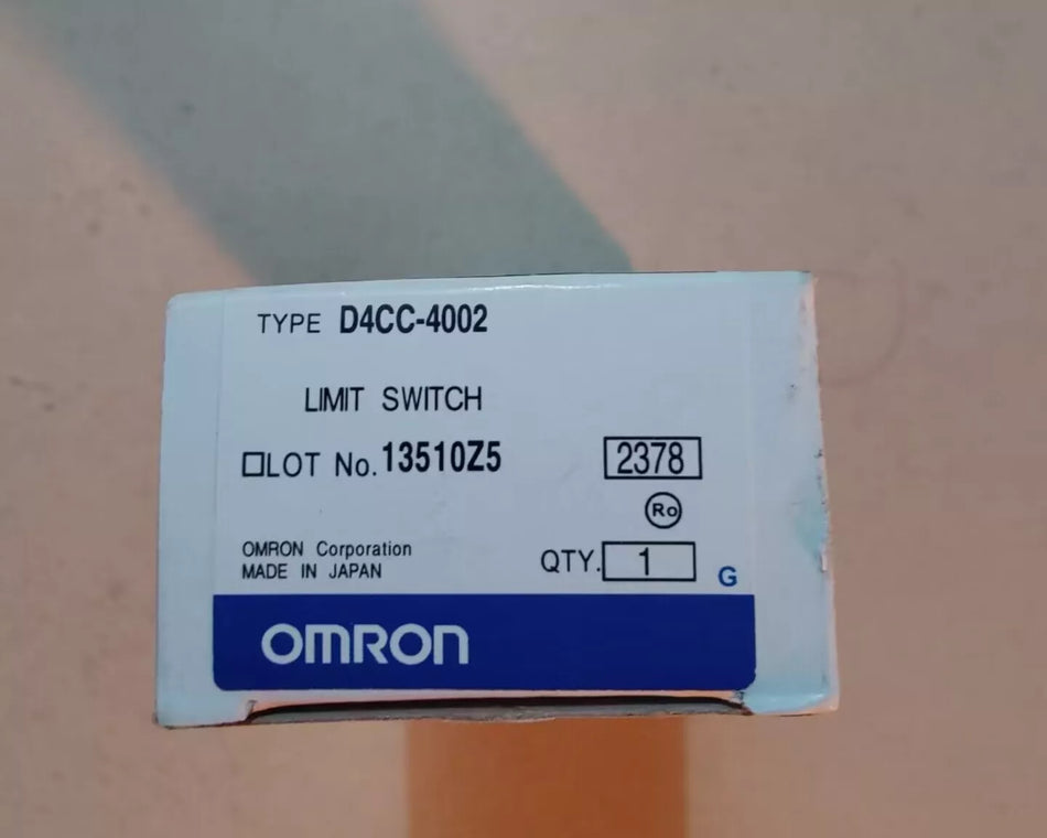 New Omron D4CC-4002 Limit Switch D4CC4002 - Fast Shipping