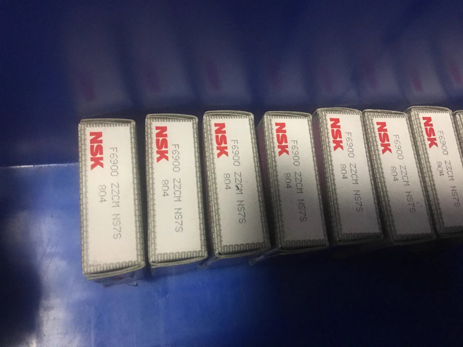 8pcs x NSK F6900ZZCM High-Quality Shielded Deep Groove Ball Bearings