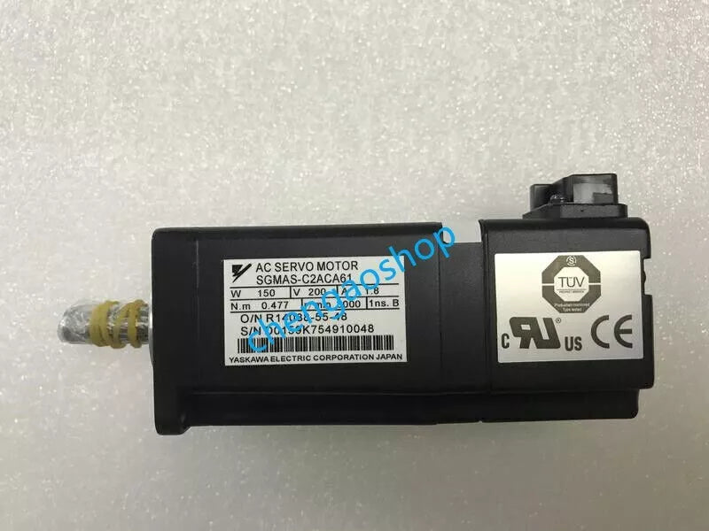 1PCS NEW Yaskawa servo motor SGMAS-C2ACA61 (by ) #U3763D YG