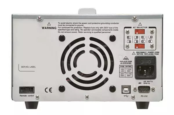 GW Instek GPP-2323 DC Power Supply 192W Programmable Dual Channel 32V 3A