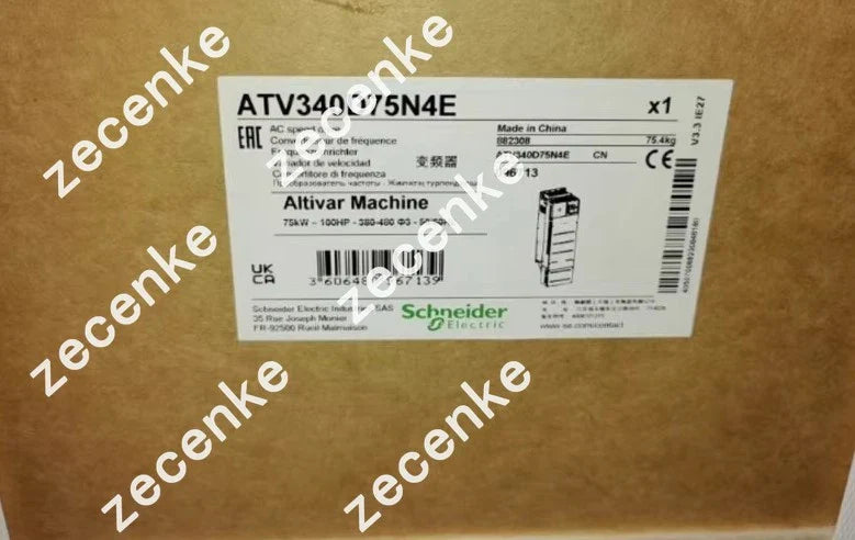 ATV340D75N4E Ethernet Inverter 75kW 400V 3 Phase
