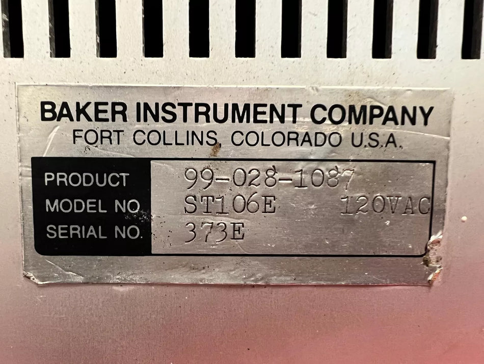 Baker ST106E Winding Dielectric Tester 6.0 kV, SN 373E