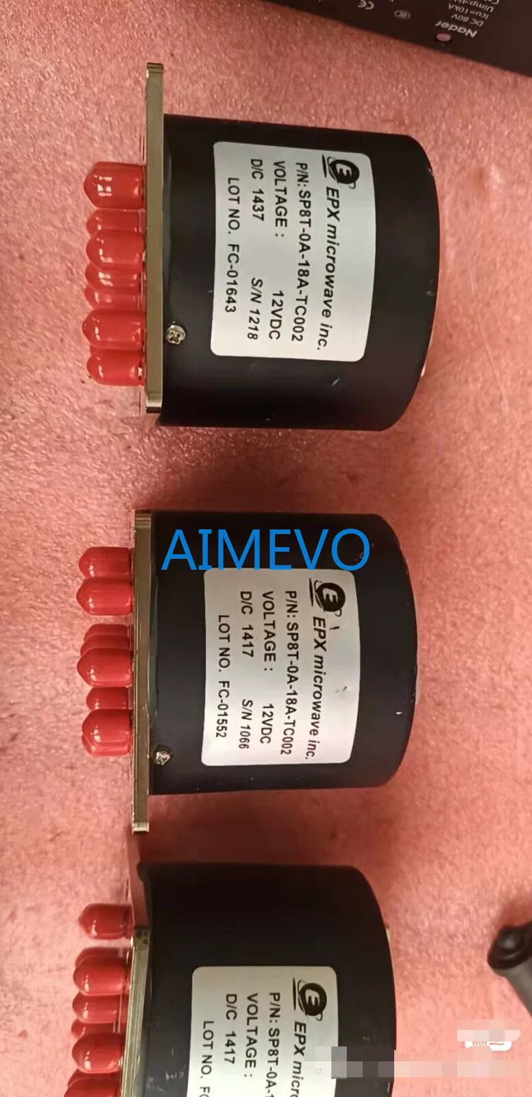 1PC EPX SP8T-0A-18A-TC002 DC-18GHz 12V SP8T SMA RF coaxial switch