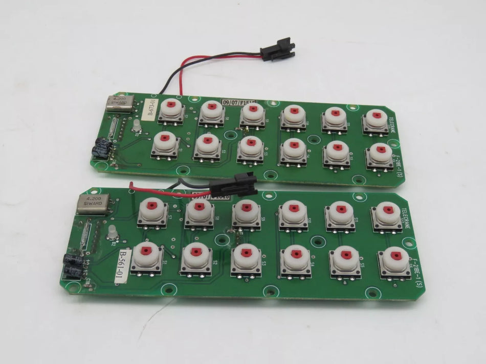 1pcs New TELECRANE F-21BE-1(S) 12 Button PCB Board