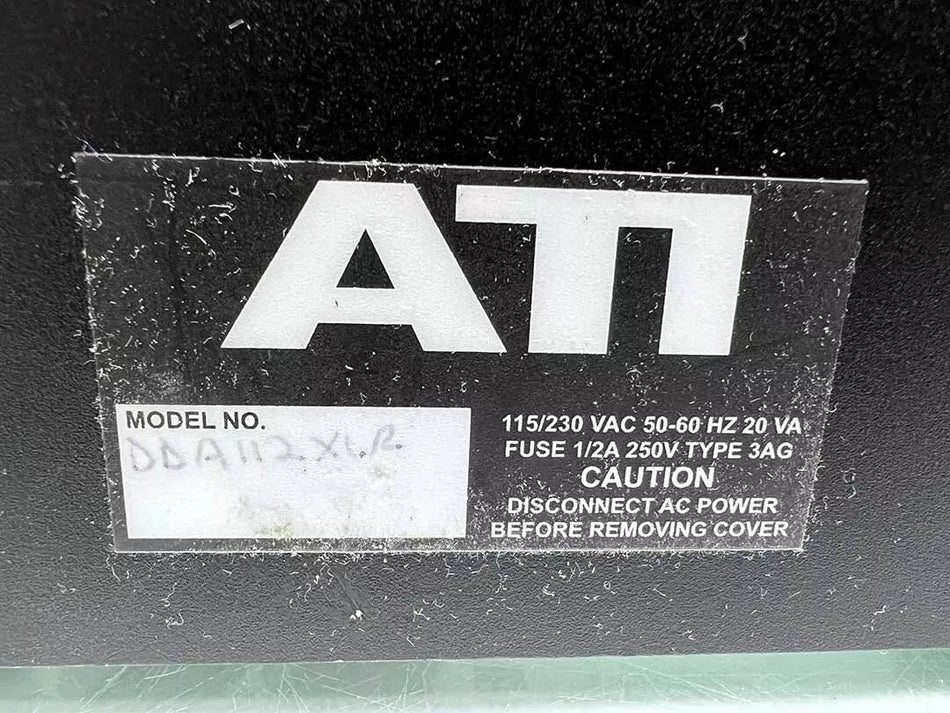 ATI DDA112-XLR Digital Audio Distribution Amplifier