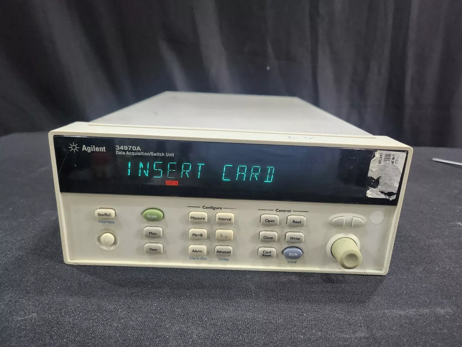 Agilent 34970A Data Acquisition Data Logger Switch Unit AS-IS