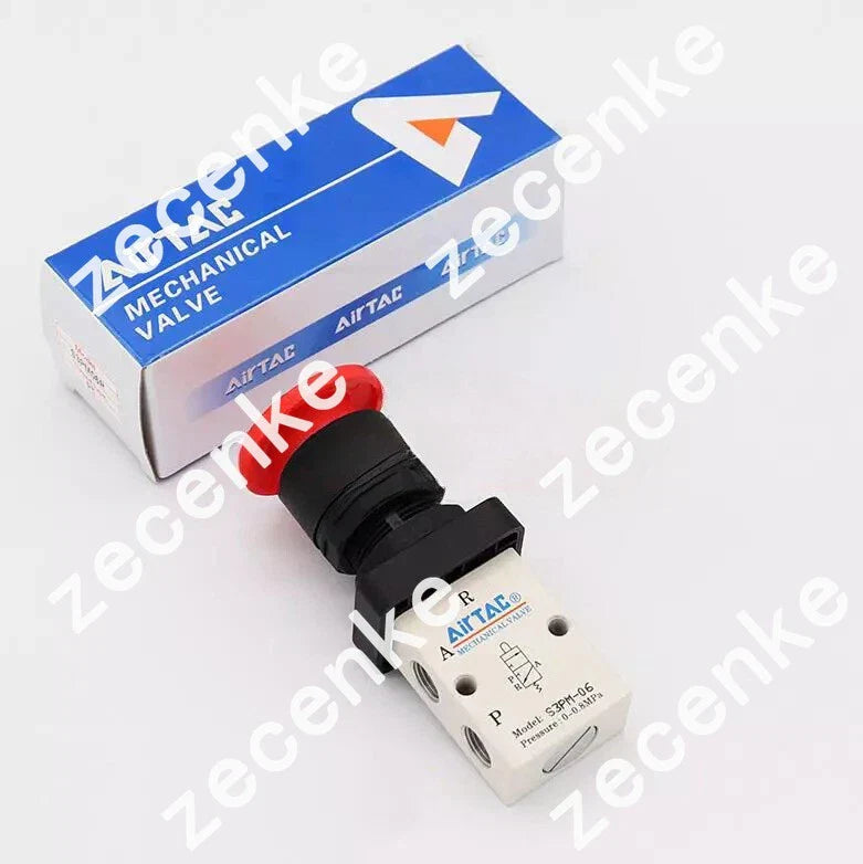 AirTac Mechanical Hand Valve S3PM-06 1pc New