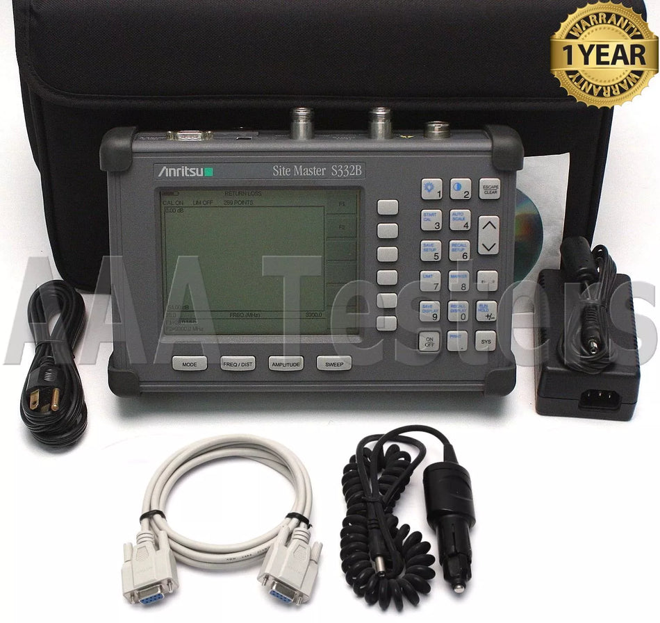 Anritsu Site Master S332B Cable Antenna / Spectrum Analyzer S332