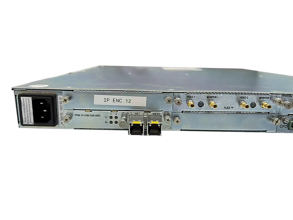 Harmonic Electra 8240 SD AVC Four Channel SD MPEG-2 Encoder IP Out FW-ELC-8K-PIP