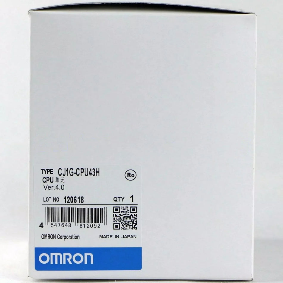 1PC New OMRON CJ1G-CPU43H PLC Module CJ1GCPU43H
