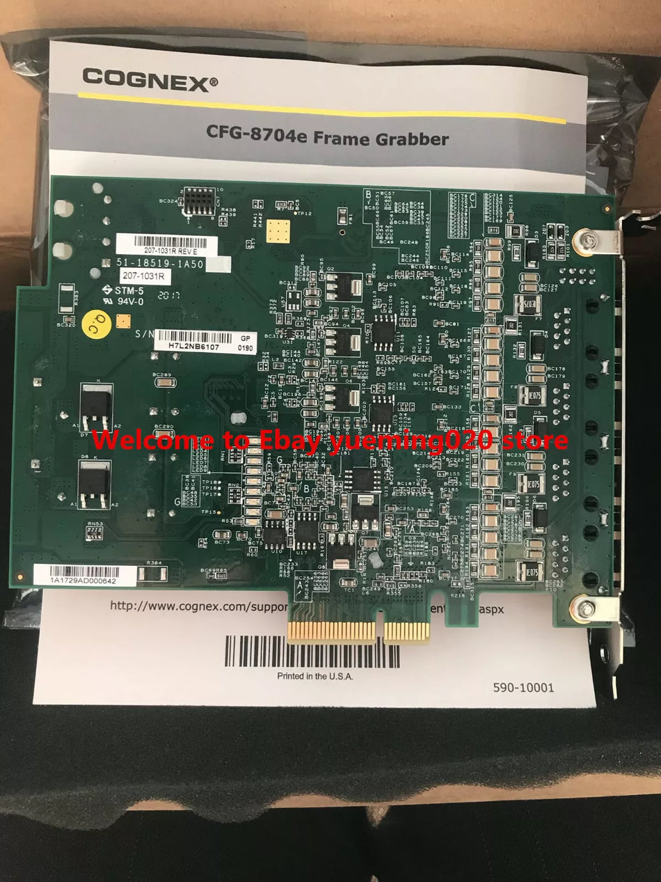 Cognex CFG-8704E-10-0001 825-10393-1R 207-1031R Card