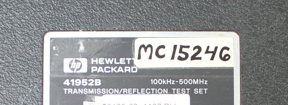 HP Agilent 41952B Transmission / Reflection Test Set
