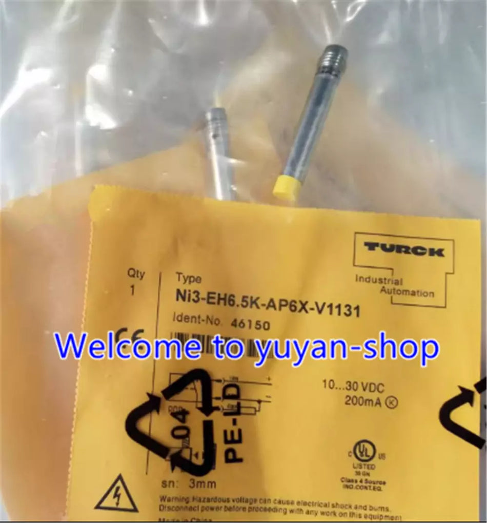 1PCS New For TURCK Proximity Switch NI3-EH6.5K-AP6X-V1131