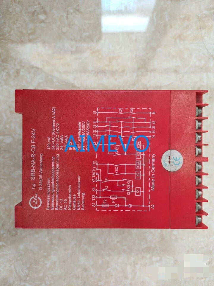 Elan SRB-NA-R-C8.F-24V Relay 250VAC 120mA for Industrial Applications