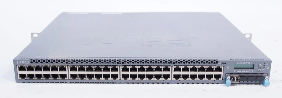 Juniper Networks EX4300-48P 48-port 1GB PoE-Plus with EX-UM-4X4SFP Module