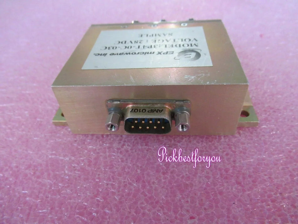 EPX 3P4T-0C-03C 28V DC-18GHz SP8T RF microwave coaxial matrix switch