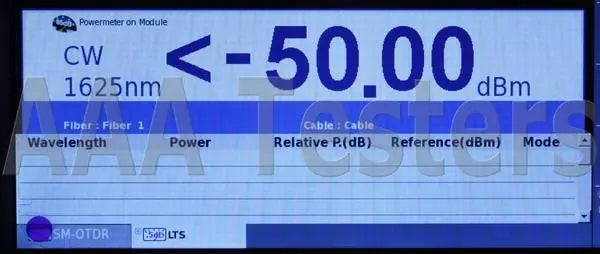 JDSU MTS T-BERD 4000 4126 LM SM Fiber OTDR w/ Power Meter T BERD 4126LM