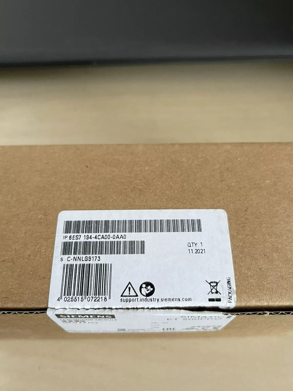 Siemens SIMATIC ET 200PRO 6ES7194-4CA00-0AA0 FS:02
