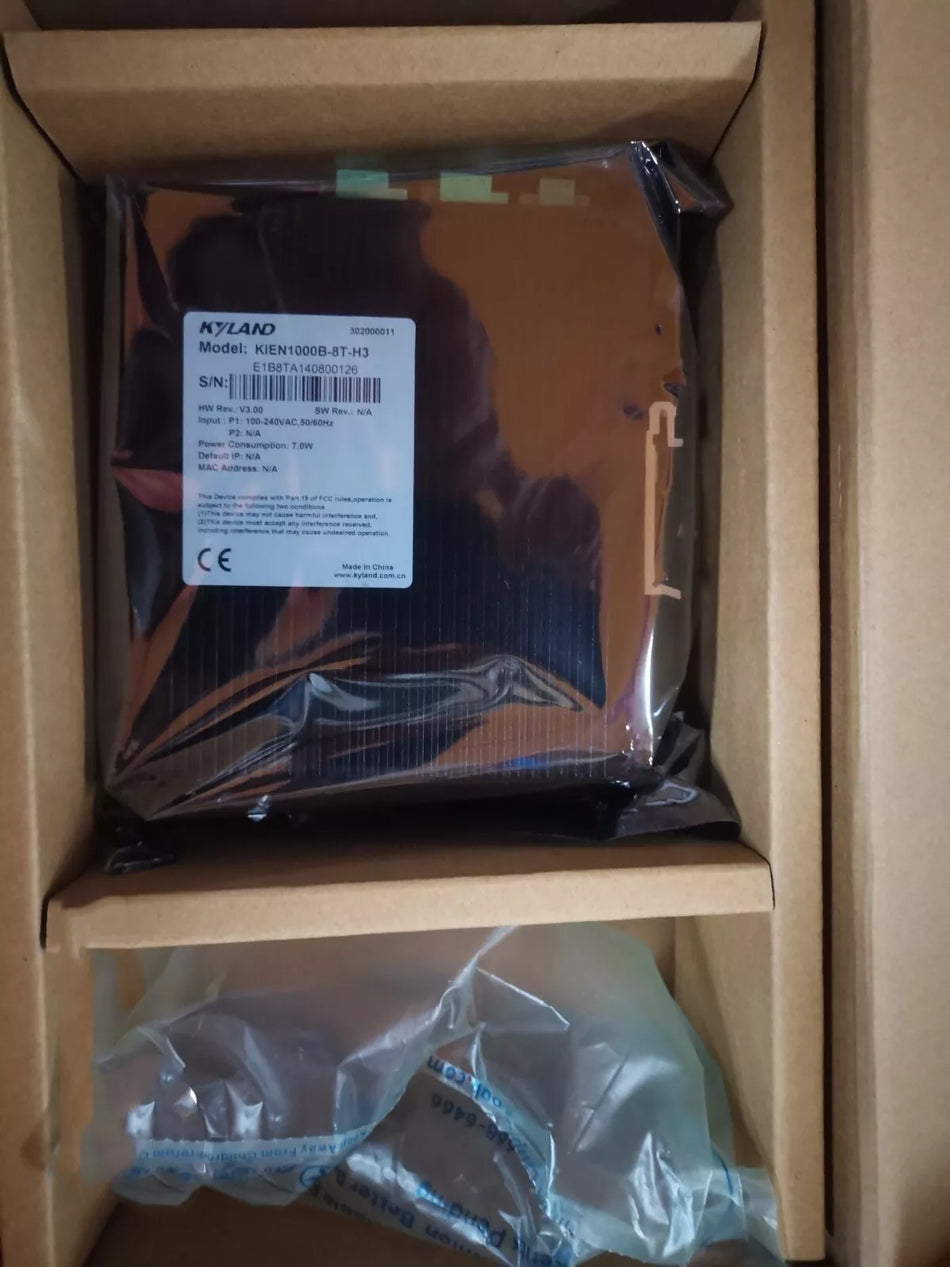 1 PC NEW-OPEN-BOX Industrial Switch KIEN1000B-8T-H3#B1198 CL